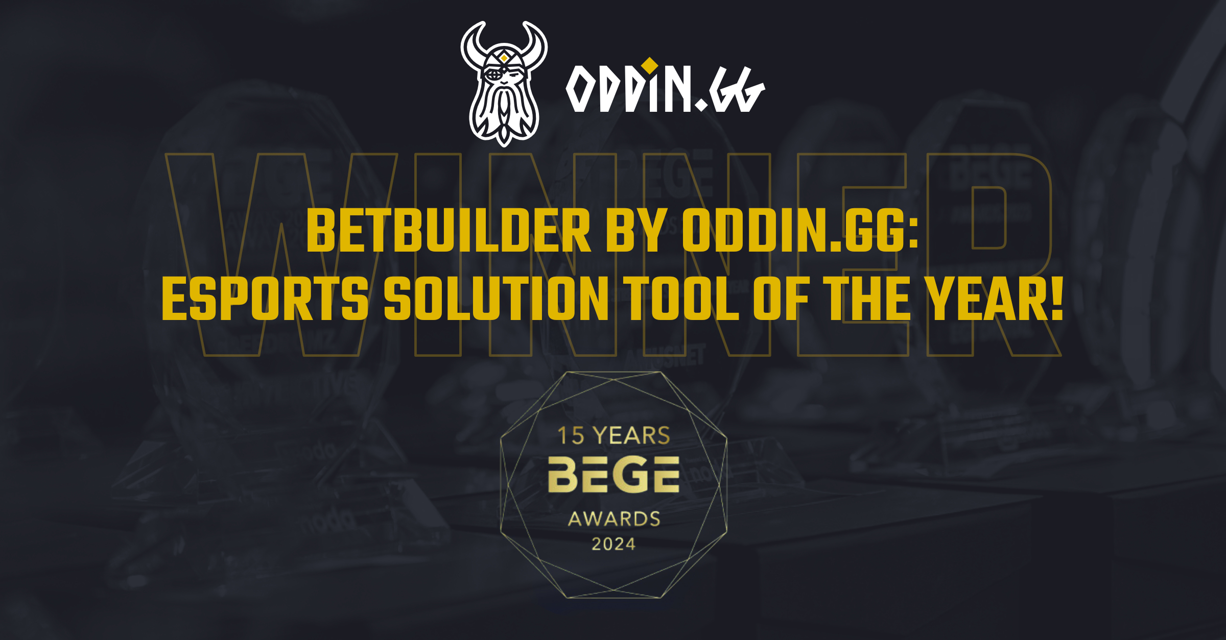 Oddin.gg’s Betbuilder Crowned “Esports Solution...