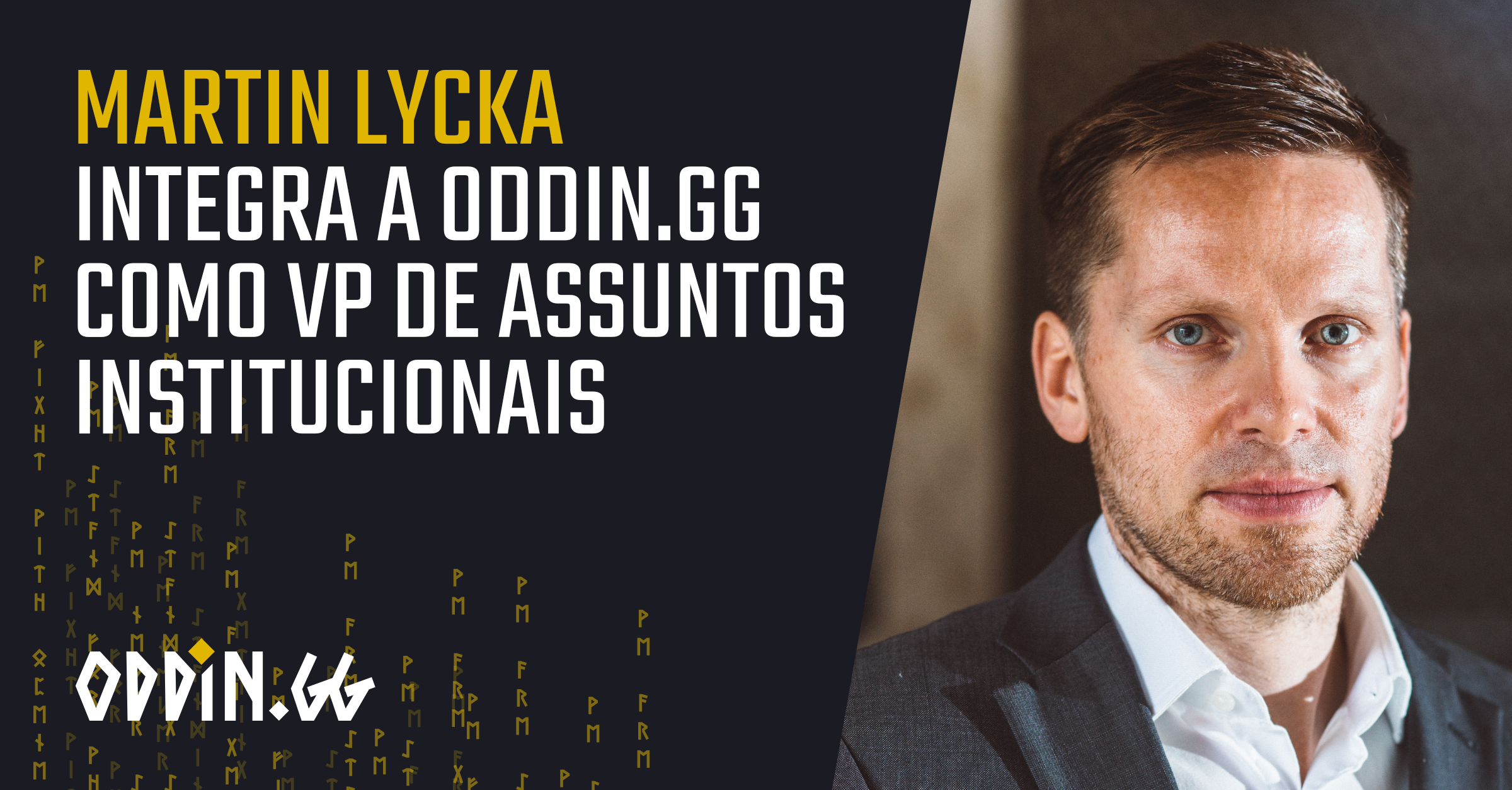 Oddin.gg nomeia Martin Lycka como VP de Assuntos...