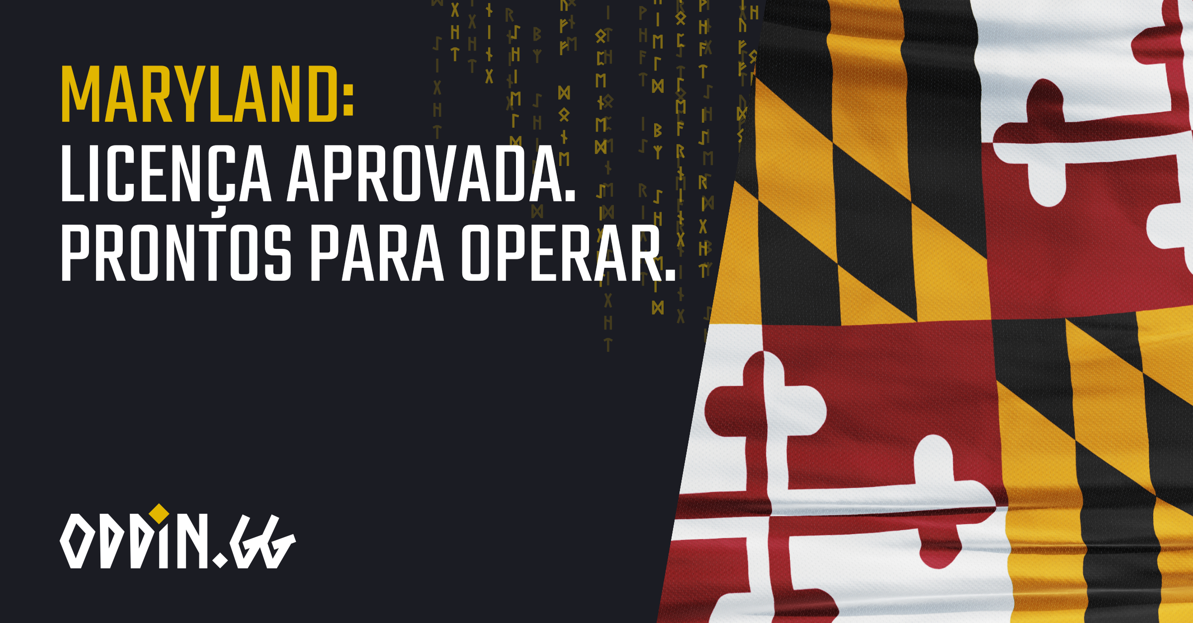 Oddin.gg expande para Maryland com sua sétima...