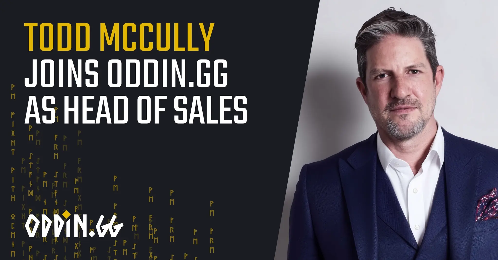 Oddin.gg Strengthens Sales Leadership with Todd...
