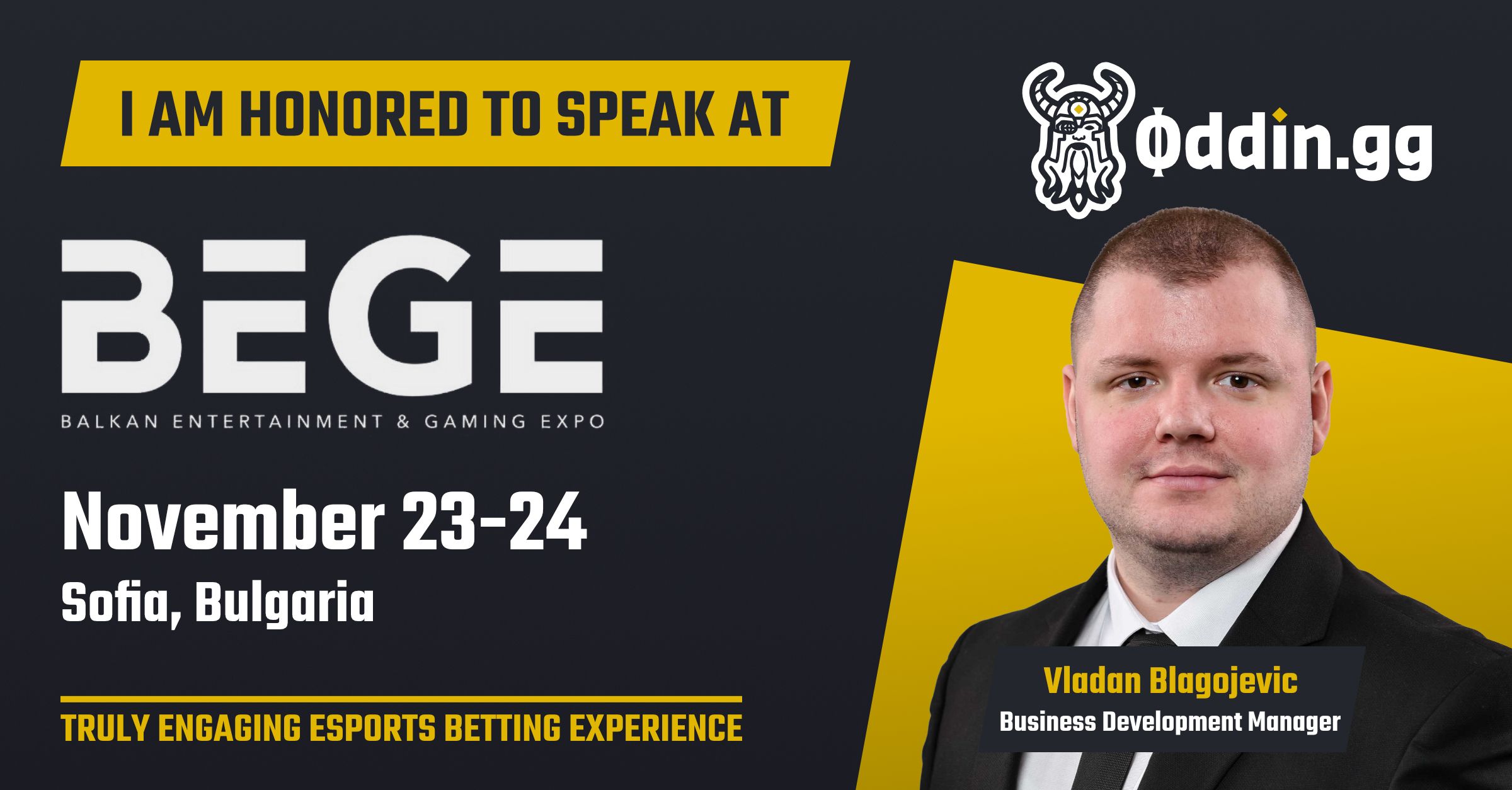 Oddin.gg to Showcase Industry Expertise at...